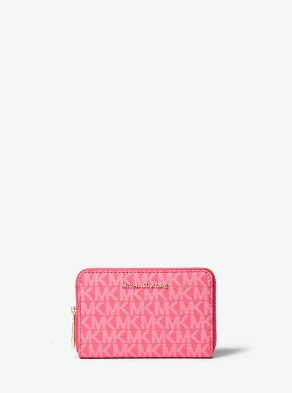 Damske Penazenky Michael Kors Small Logo Červené - Doplnky Michael Kors Outlet | FKQYH-6215